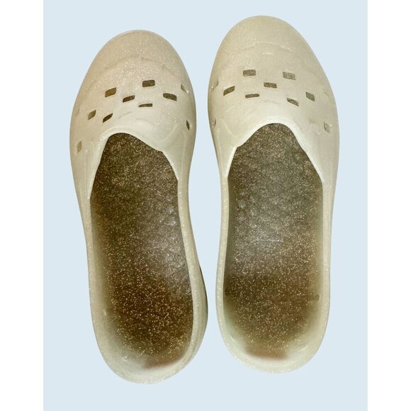 VANS Slip On Mule TRK Glitter Gray Sandal Waterproof Size 8.5 - Picture 5 of 8